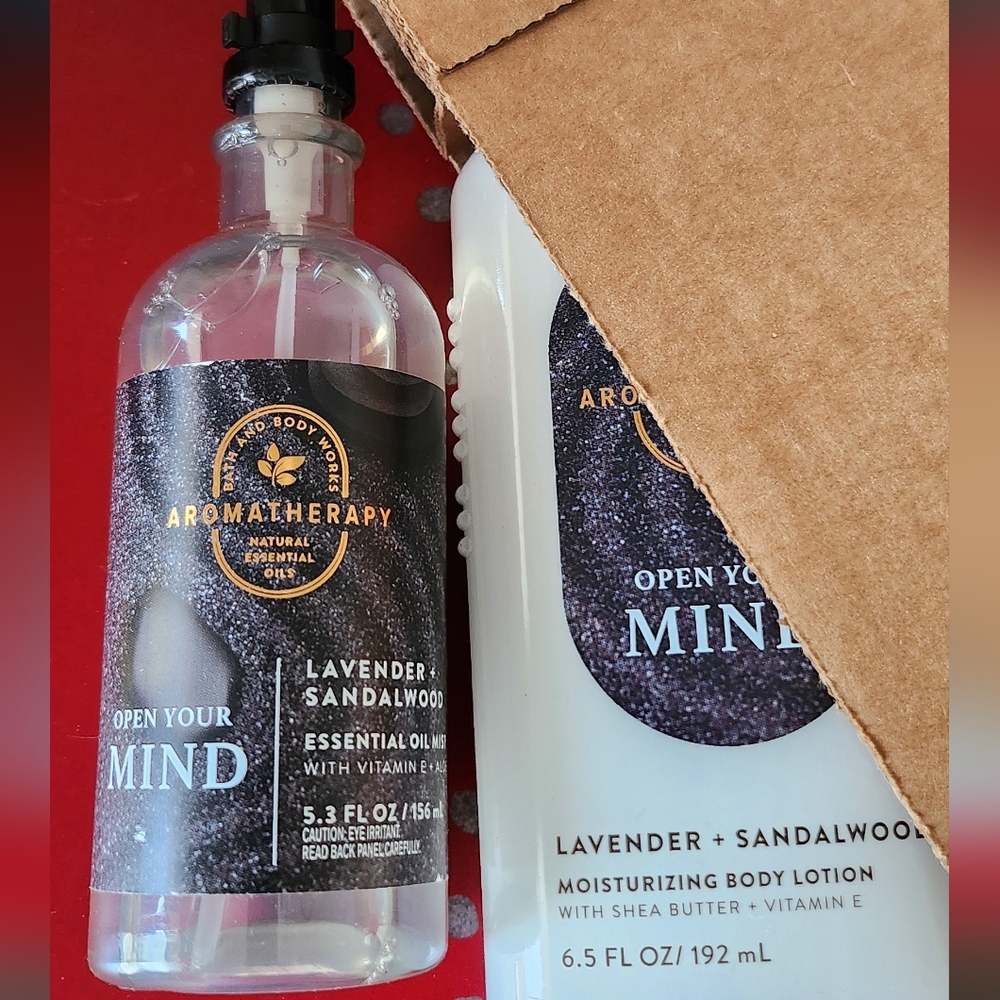 Aromatherapy Lavender Sandalwood Set